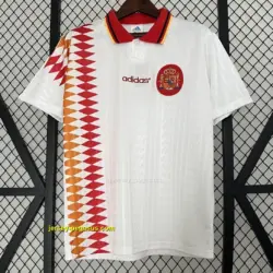 Retro 1994 Spain Away White Jersey