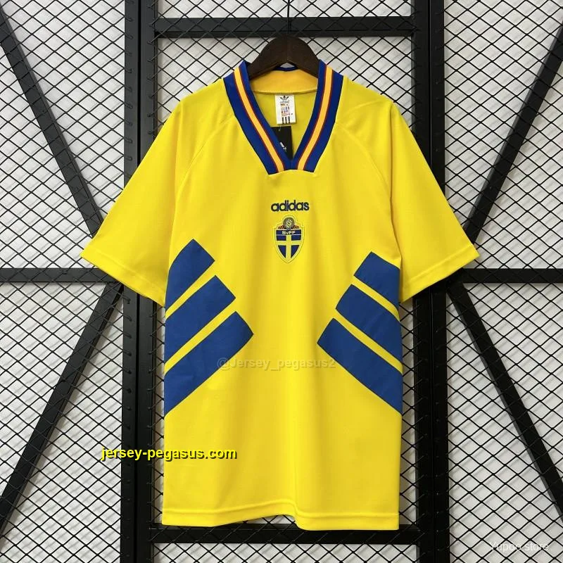 Retro 1994 Sweden Home Jersey Retro 1994 Sweden Home Jersey