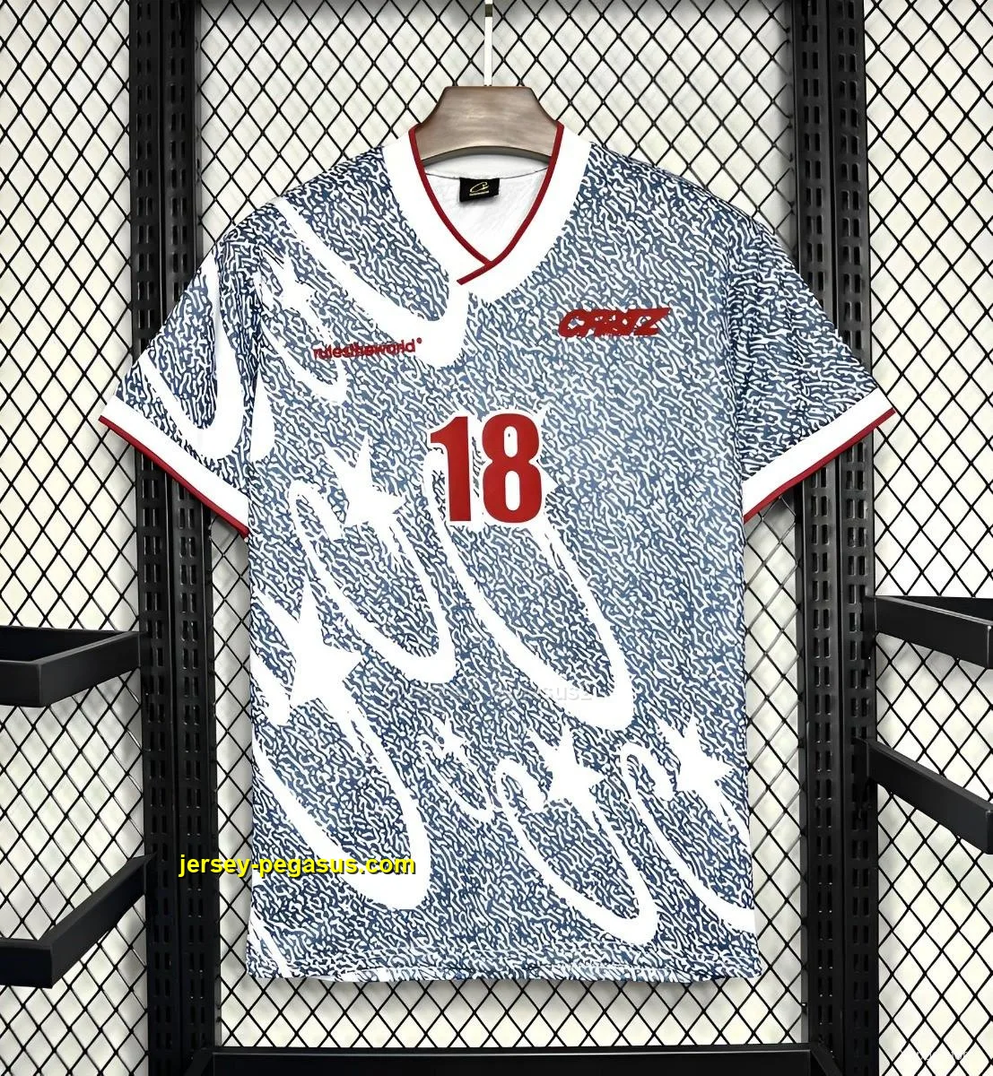 Retro 1994 USA Away Corteiz Jersey Retro 1994 USA Away Corteiz Jersey