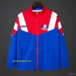 Retro 1994 USA Blue Full Zipper Windbreaker