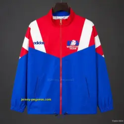 Retro 1994 USA Blue Full Zipper Windbreaker
