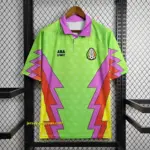 Retro 1994 USA World Cup Mexico Goalkeeper Jorge Campos Jersey