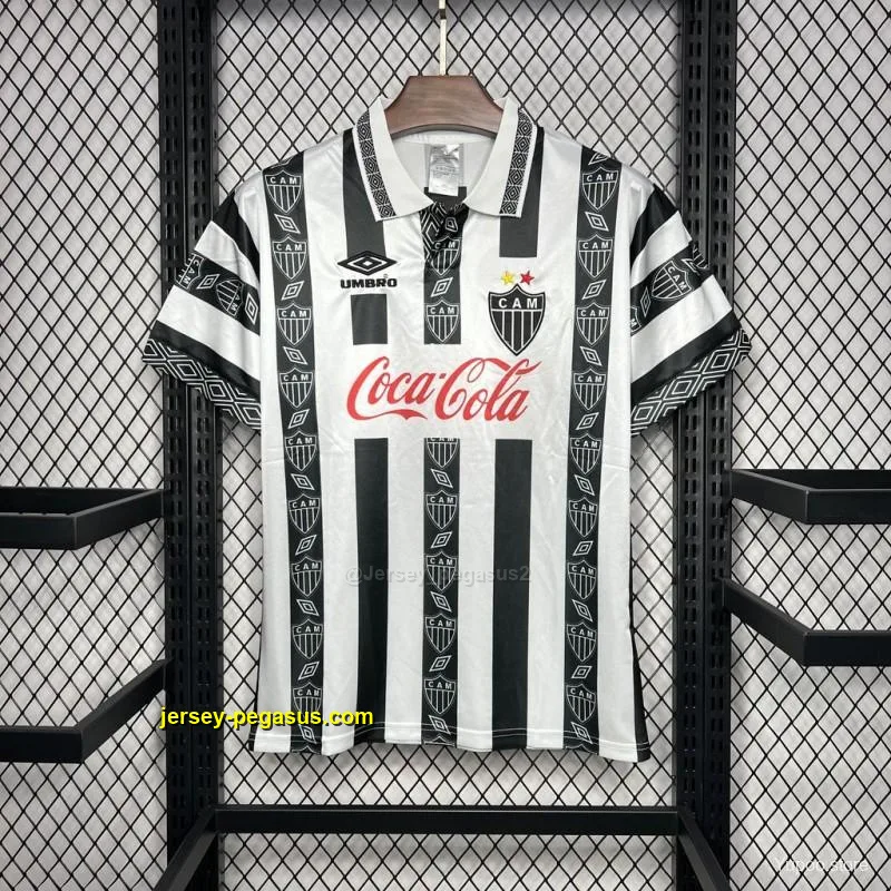 Retro 1995 Atletico Mineiro Home Jersey Retro 1995 Atletico Mineiro Home Jersey