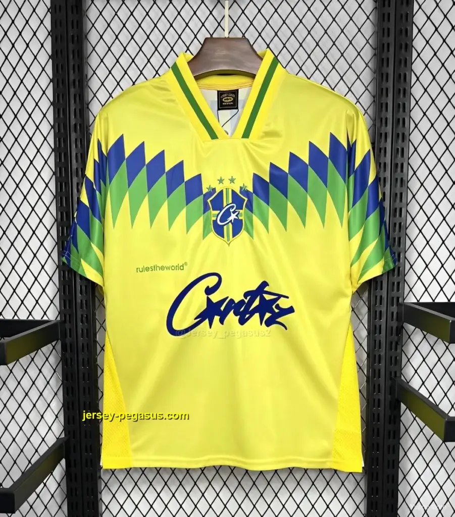 Retro 1995 Brazil Home Corteiz Jersey