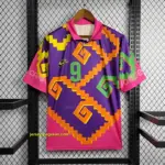 Retro 1995 Mexico CAMPOS 9 Home Orange Jersey