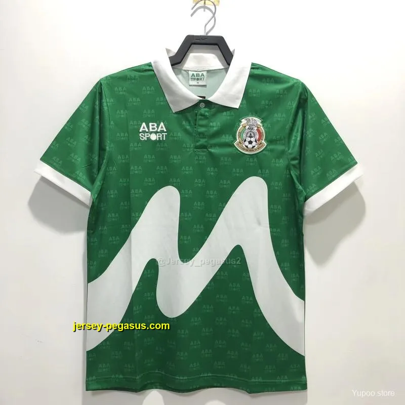 Retro 1995 Mexico Home Soccer Jersey Retro 1995 Mexico Home Soccer Jersey