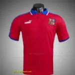 Retro 1996 Czech Republic Home Soccer Jersey