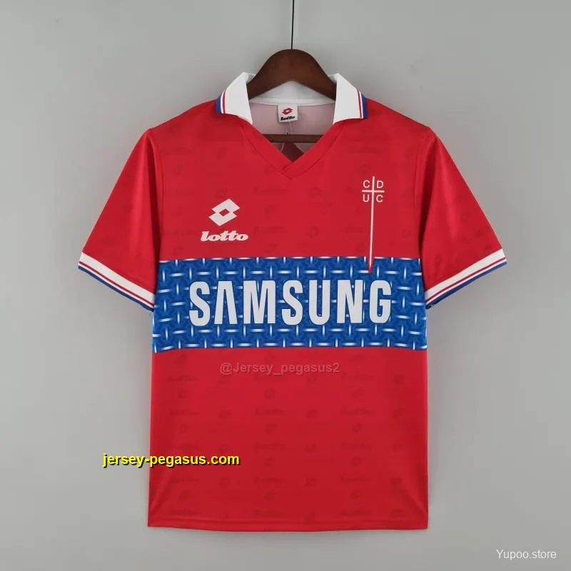 Retro 1996 Deportivo Universidad Católica Third Away Soccer Jersey Retro 1996 Deportivo Universidad Católica Third Away Soccer Jersey