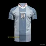 Retro 1996 England Away Soccer Jersey