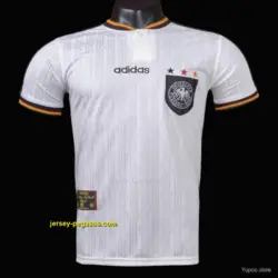Retro 1996 Germany Home Soccer Jersey