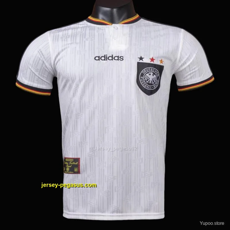 Retro 1996 Germany Home Soccer Jersey Retro 1996 Germany Home Soccer Jersey
