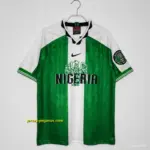 Retro 1996 Nigeria Home Soccer Jersey