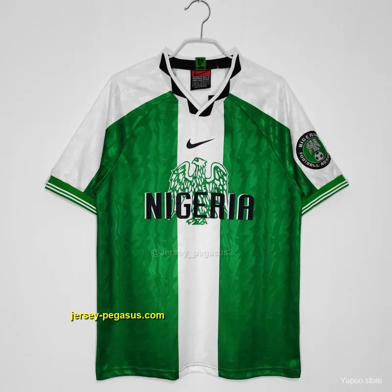 Retro 1996 Nigeria Home Soccer Jersey Retro 1996 Nigeria Home Soccer Jersey