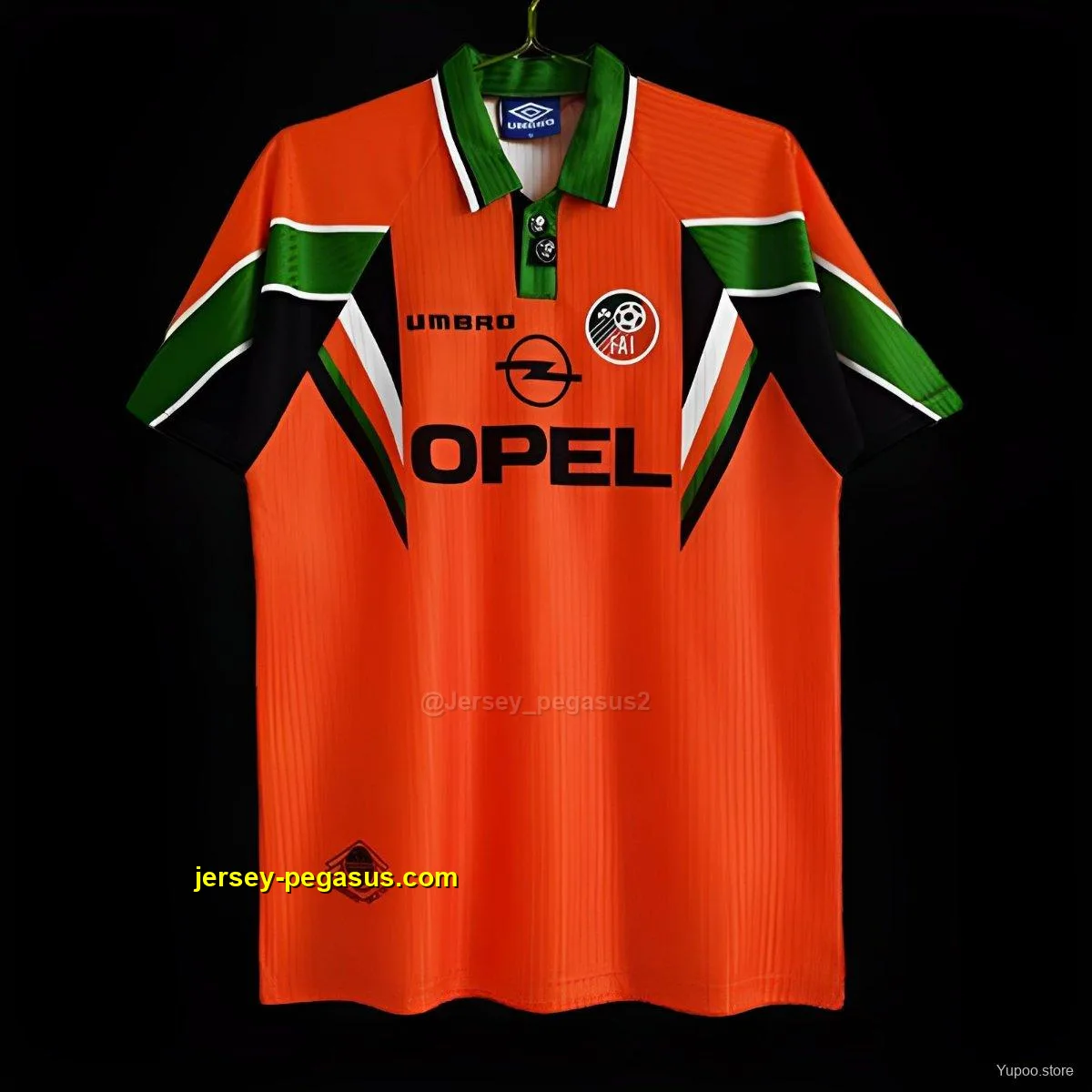 Retro 1997 Ireland Away Orange Jersey Retro 1997 Ireland Away Orange Jersey