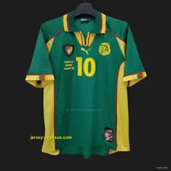Retro 1998 Cameroon Home Jersey