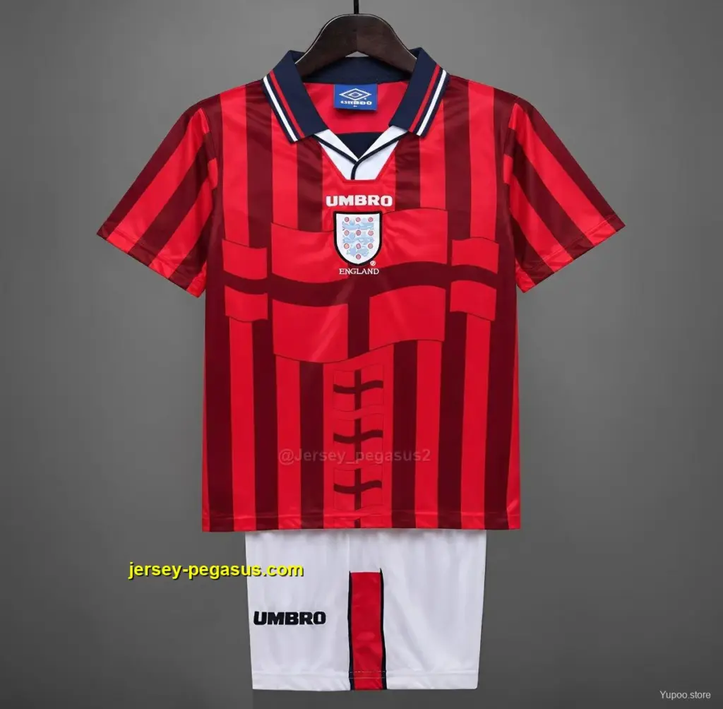 Retro 1998 England Away Jersey