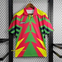 Retro 1998 Mexico CAMPOS 1 WORLD CUP HOME Jersey