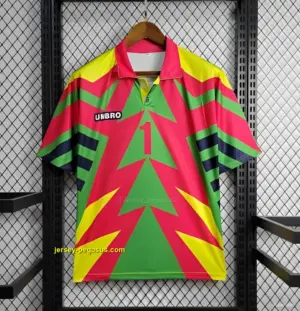 Retro 1998 Mexico CAMPOS 1 WORLD CUP HOME Jersey