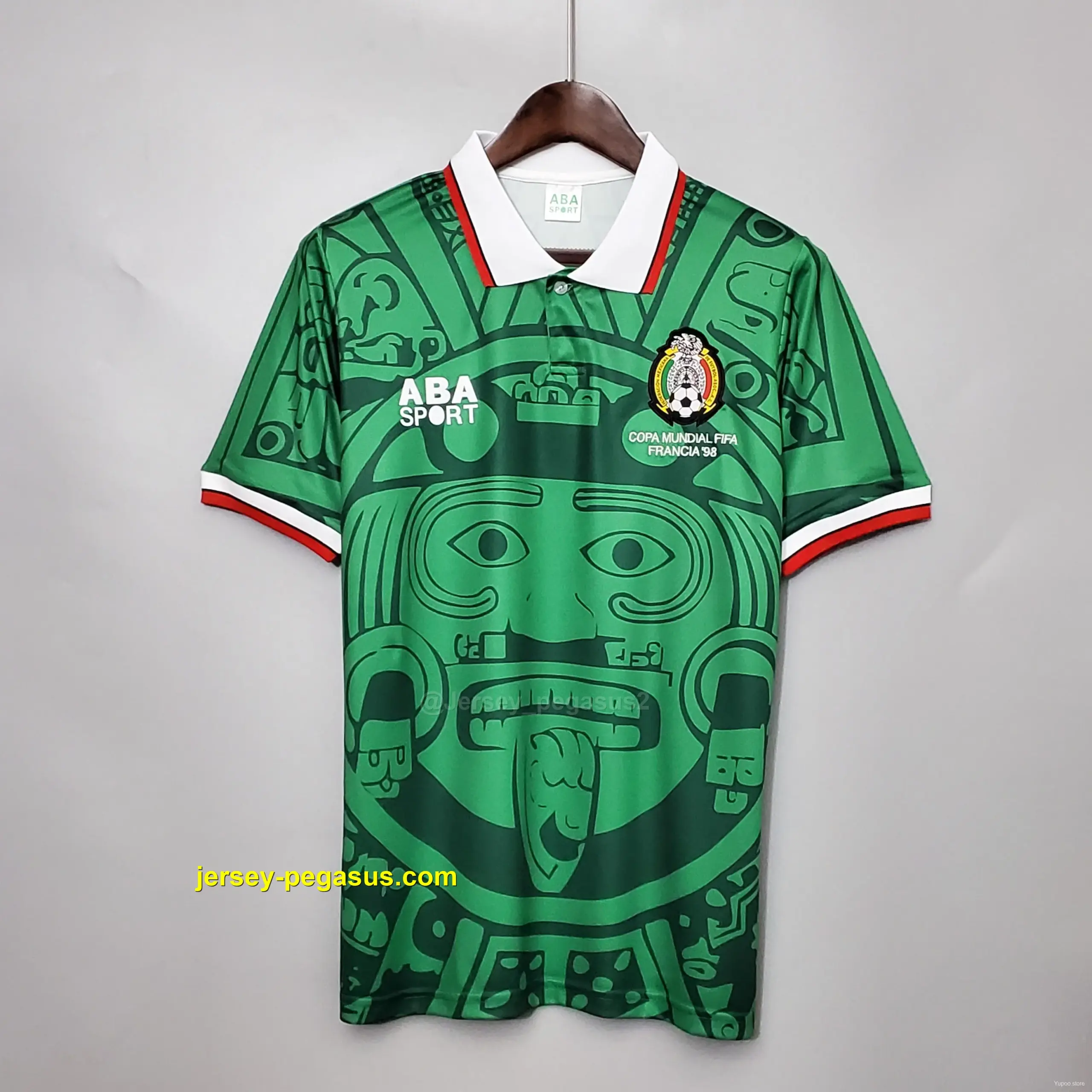 Retro 1998 Mexico home Soccer Jersey Retro 1998 Mexico home Soccer Jersey