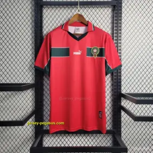 Retro 1998 Morocco Third Red Jersey