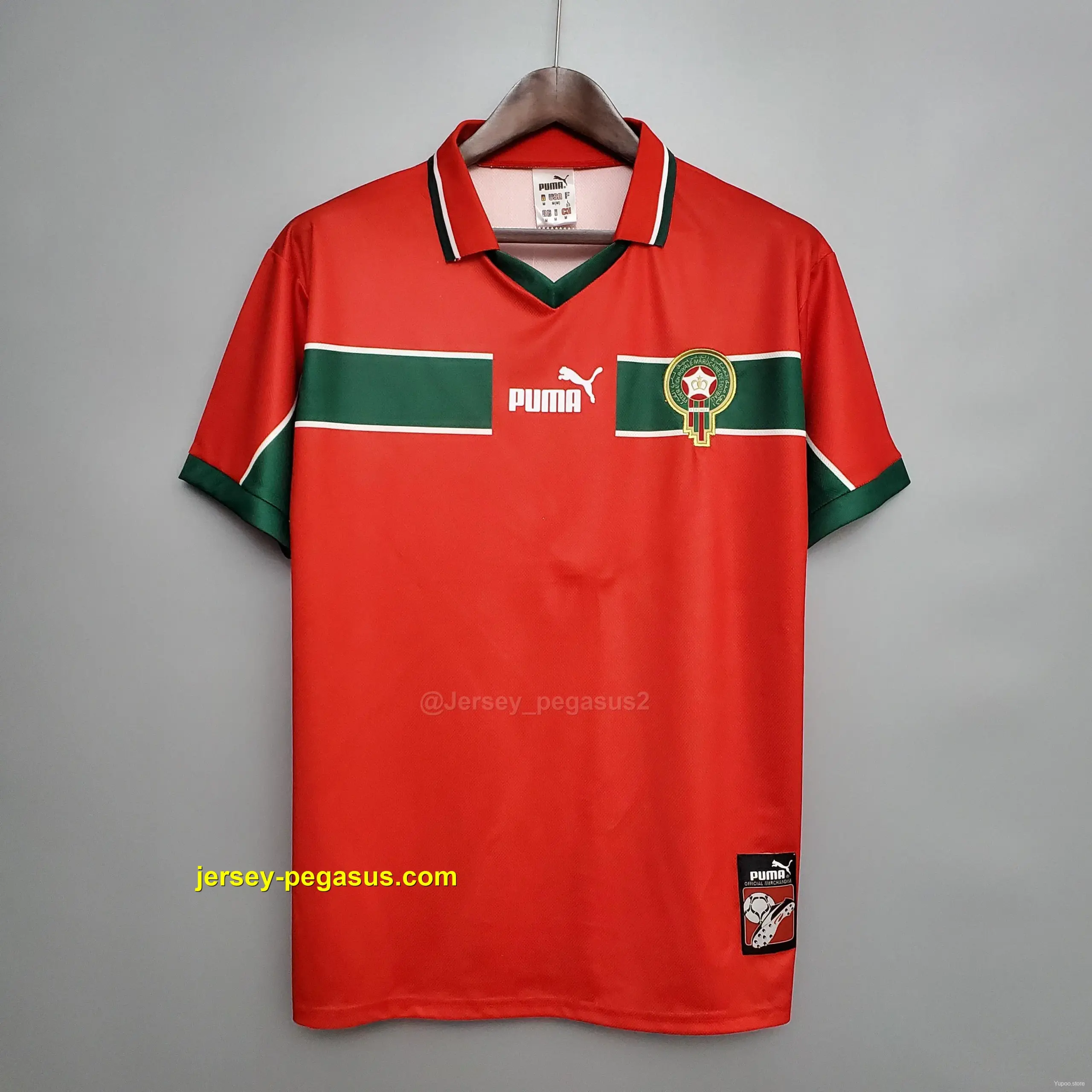 Retro 1998 Morocco away Soccer Jersey Retro 1998 Morocco away Soccer Jersey
