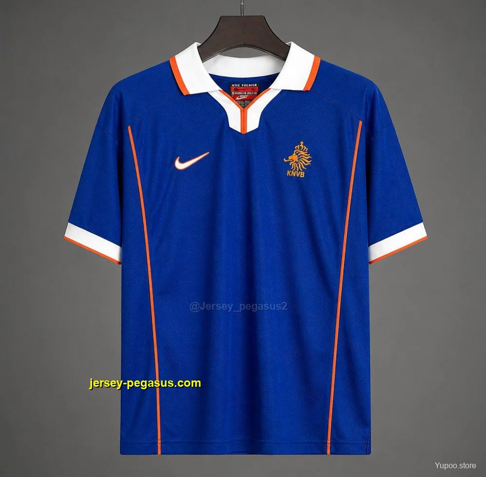Retro 1998 Netherlands Away Jersey Retro 1998 Netherlands Away Jersey