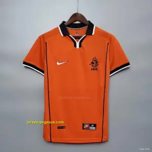 Retro 1998 Netherlands home Soccer Jersey