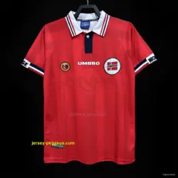 Retro 1998 Norway Home Jersey