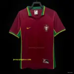 Retro 1998 Portugal Home Jersey