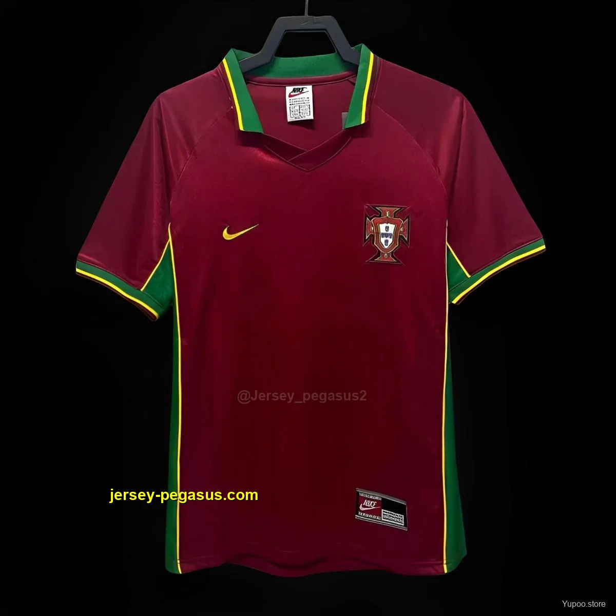 Retro 1998 Portugal Home Jersey Retro 1998 Portugal Home Jersey