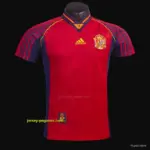Retro 1998 Spain Home Soccer Jersey
