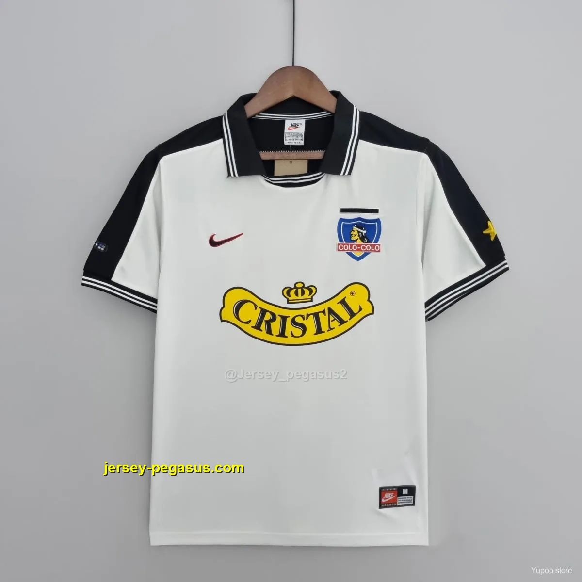 Retro 1999 Colo Colo home Soccer Jersey Retro 1999 Colo Colo home Soccer Jersey