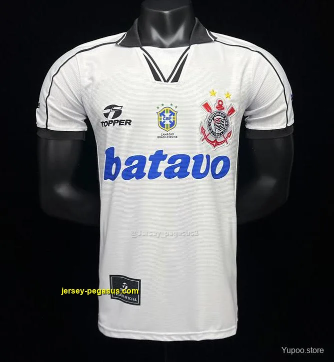 Retro 1999 Corinthians Home Jersey Retro 1999 Corinthians Home Jersey