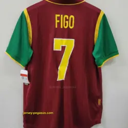 Retro 1999 Portugal Home Jersey