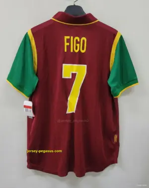 Retro 1999 Portugal Home Jersey