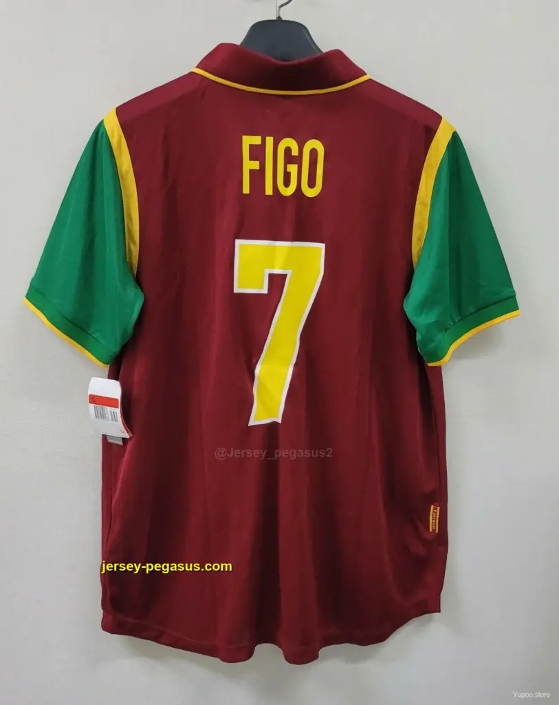 Retro 1999 Portugal Home Jersey