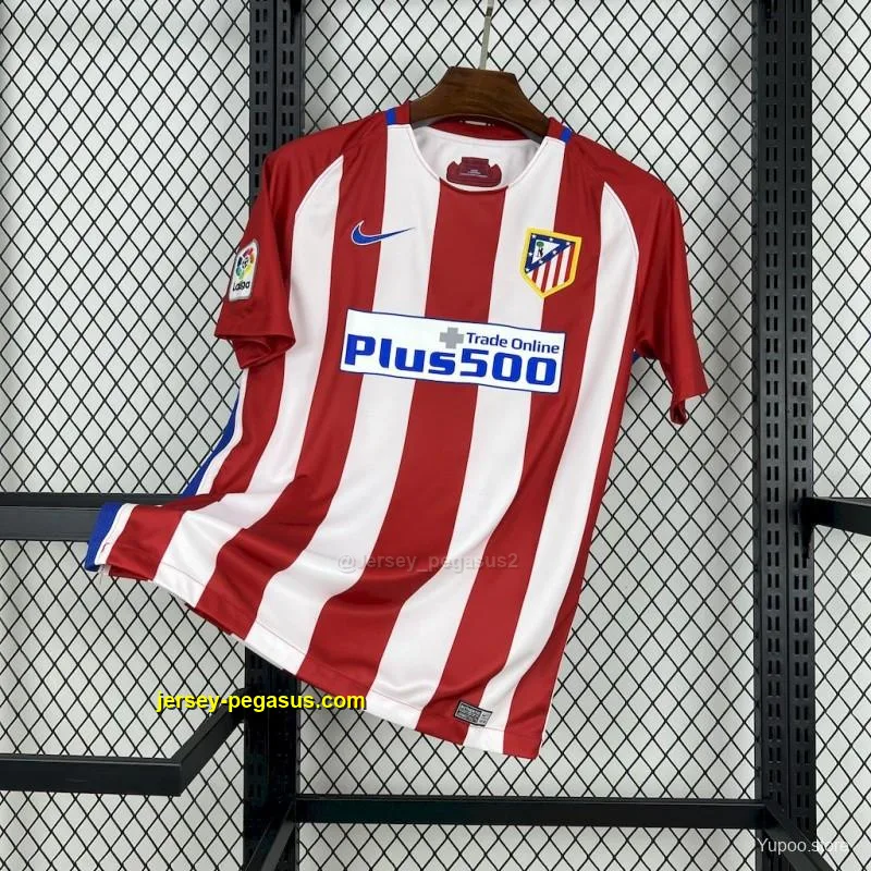 Retro 20 Atletico Madrid Home Jersey Retro 20 Atletico Madrid Home Jersey