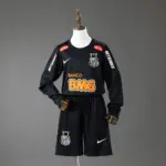 Santos Away Retro Long Sleeve Kids Kit Jersey