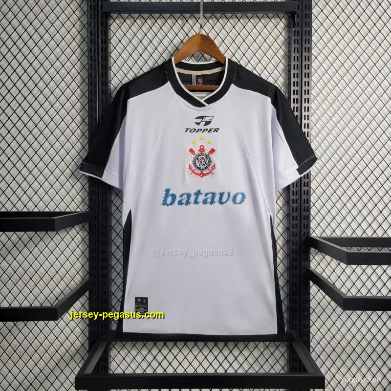 Retro 2000 Corinthians Home Jersey Retro 2000 Corinthians Home Jersey