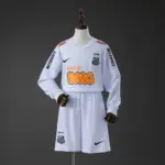 Santos Home Retro Long Sleeve Kids Kit Jersey