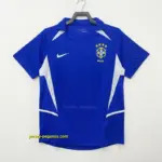 Retro 2002 Brazil Away Soccer Jersey
