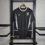 Retro 2002 Brazil Black Goalkeeper Jersey