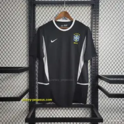 Retro 2002 Brazil Black Goalkeeper Jersey