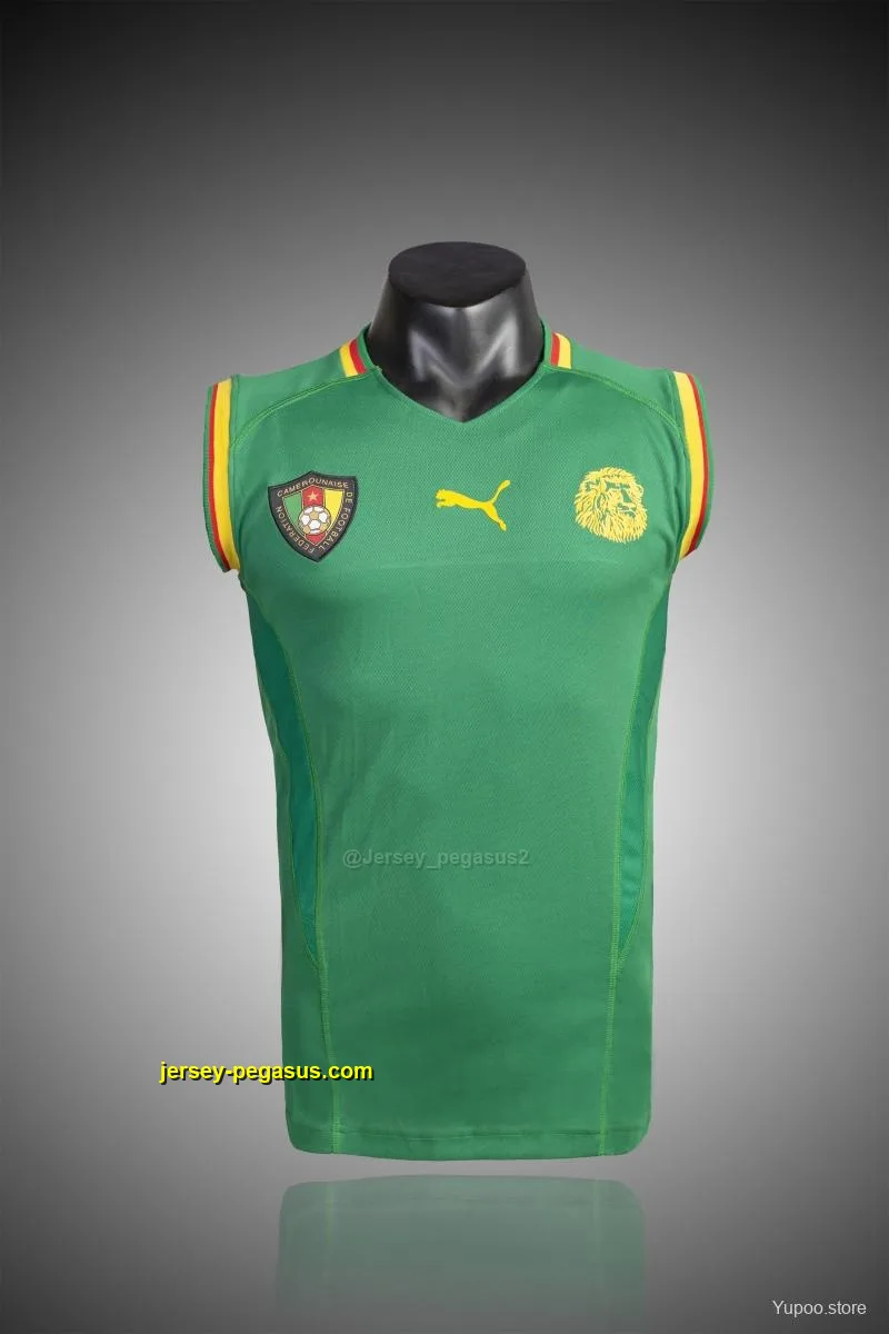 Retro 2002 Cameroon Home Soccer Jersey Retro 2002 Cameroon Home Soccer Jersey