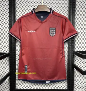Retro 2002 England Away Jersey