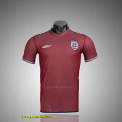 Retro 2002 England Away Reversible (RedNavy) Soccer Jersey