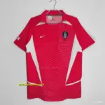Retro 2002 Korea Home Soccer Jersey