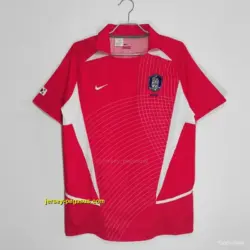 Retro 2002 Korea Home Soccer Jersey