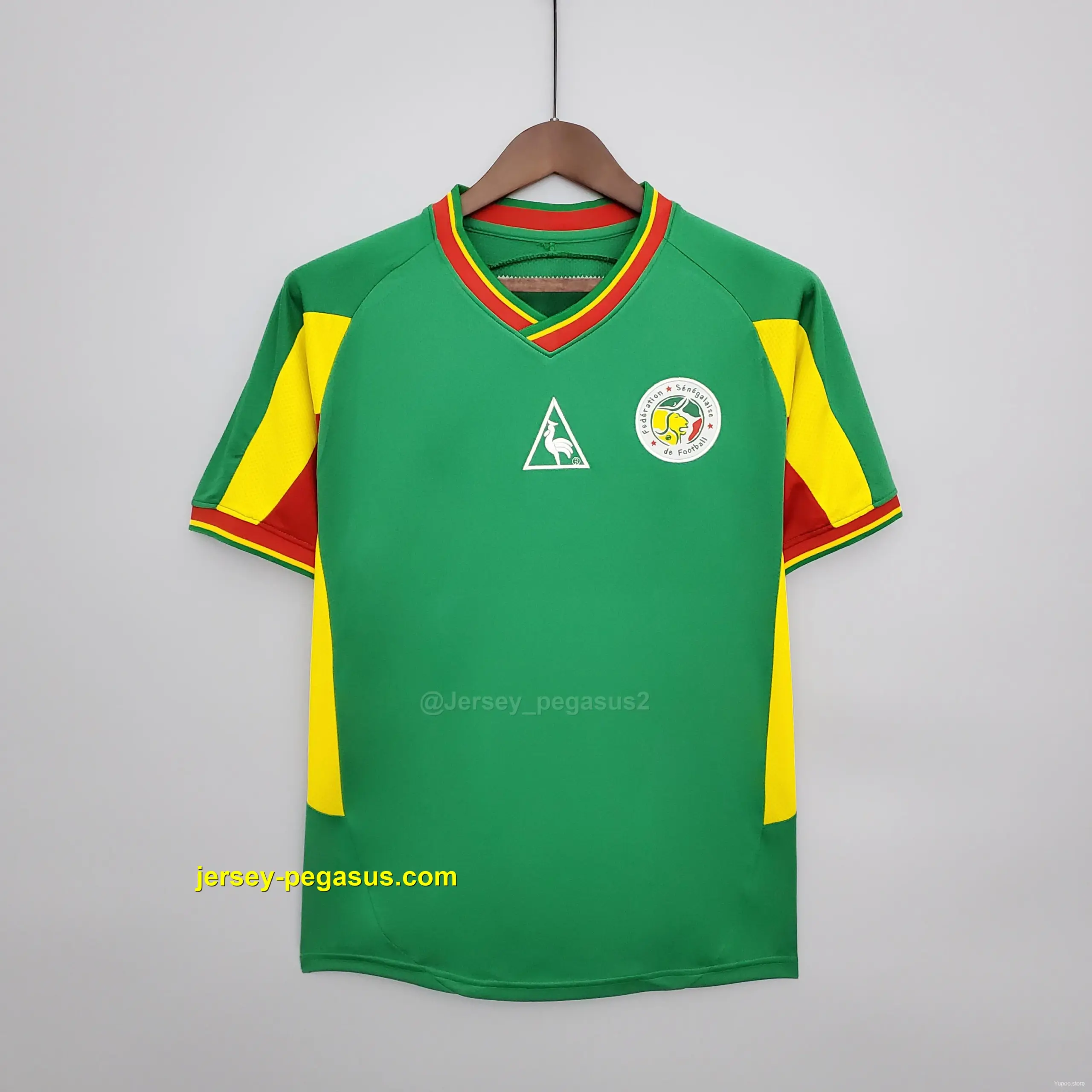 Retro 2002 Senegal green Soccer Jersey Retro 2002 Senegal green Soccer Jersey