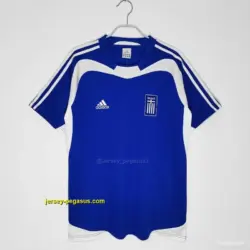 Retro 2004 Greece Home Soccer Jersey
